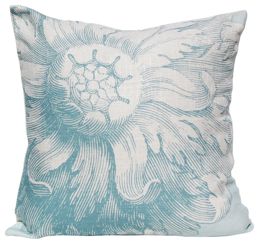 Rosette Pillow, Silverberry