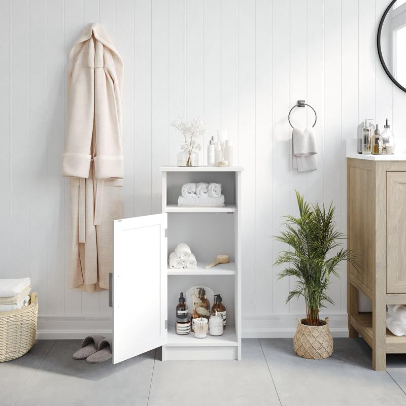 Vega Bathroom Storage Cabinet, White