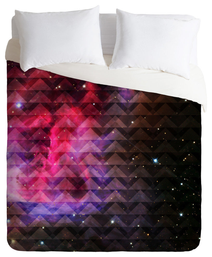 Deny Designs Caleb Troy Tribal Galaxy Elevator Duvet Cover - Lightweight