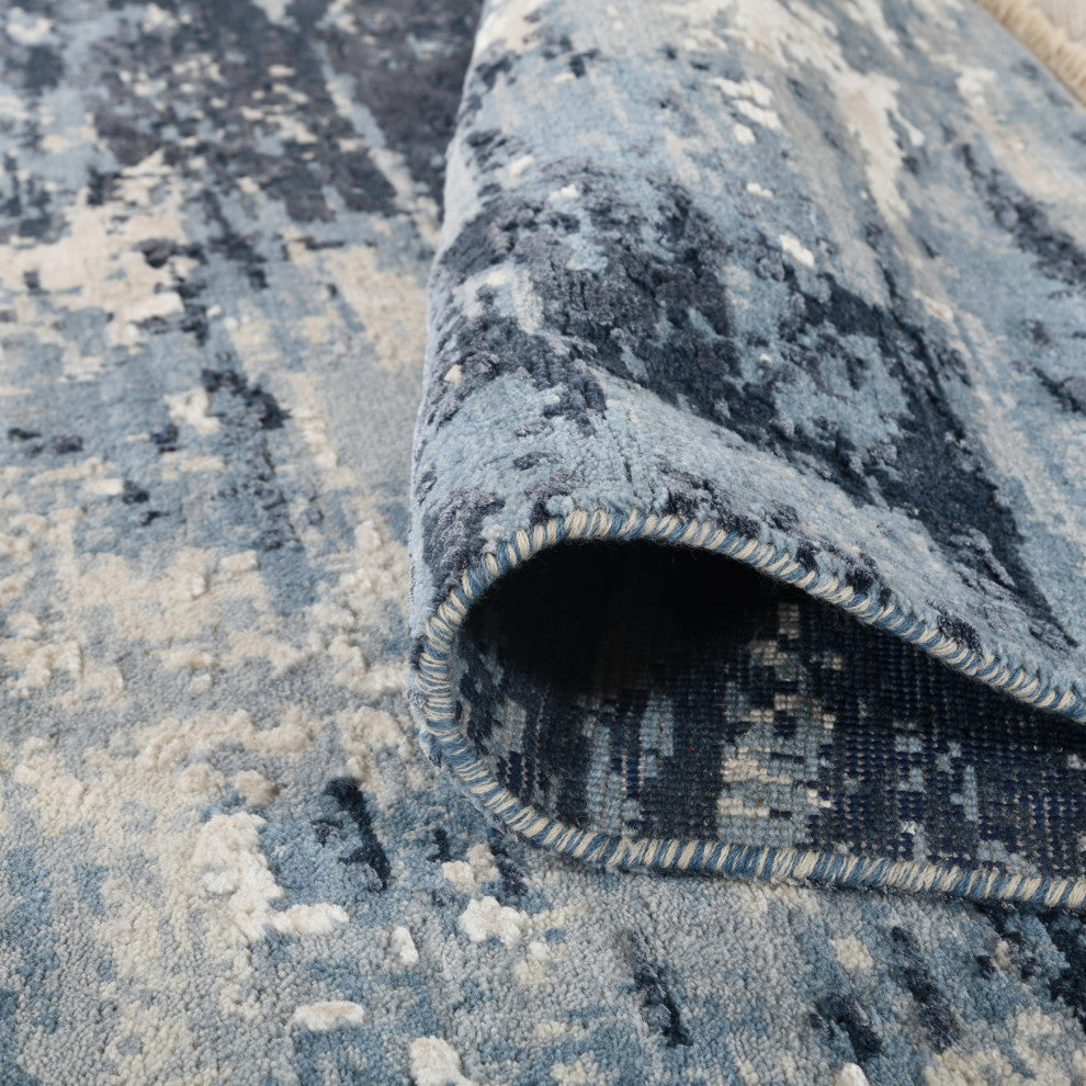 Hermitage Alyanna Area Rug Blue, 8' X 10'