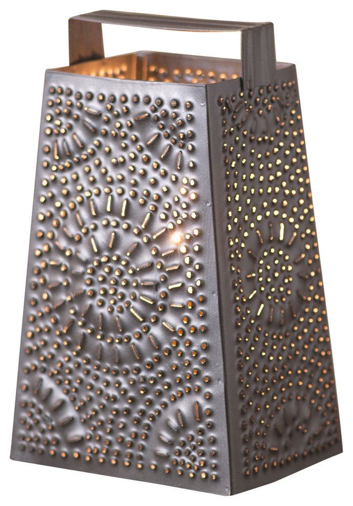 Cheese Grater Tabletop Accent Light