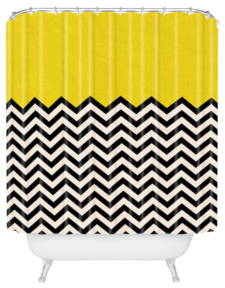 Bianca Green Follow The Sun Shower Curtain