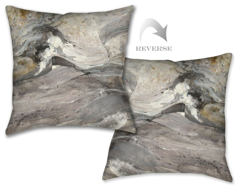 Laural Home Graystone 18" X 18" Indoor Decorative Pillow