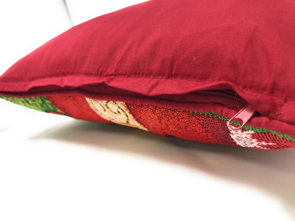 Christmas Santa Claus Is Coming To Town Cushion Covers, Set Of 2
