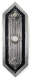 Petwer Doorbell Mission Hawk Hill Hardware, Polished Pewter
