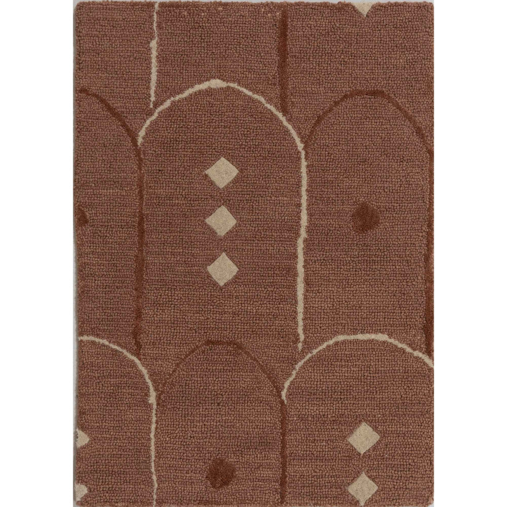 Aero Ursa Area Rug, Blush, 3'x5'