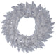 Vickerman Sparkle White Spruce Wreath, 30", Unlit