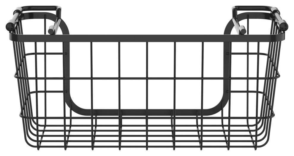 Oceanstar Stackable Metal Wire Storage Basket Set