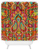 Aimee St Hill Paisley Orange Shower Curtain