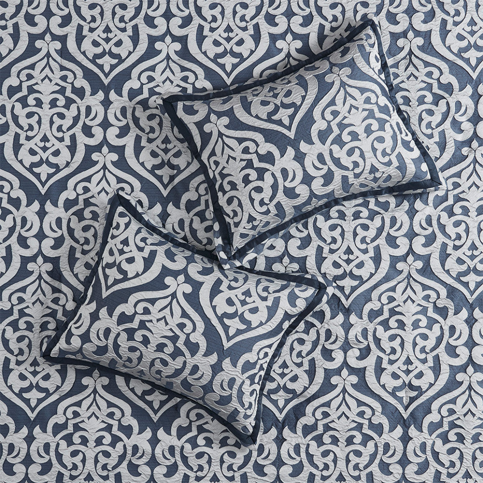 Madison Park Odette 8 Piece Jacquard Comforter Set