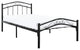 Modern Contemporary Bedroom Bed Frame Black