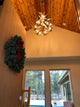 Whitetail Deer Cascade Antler Chandelier Light, Xxl, Parchment Shades