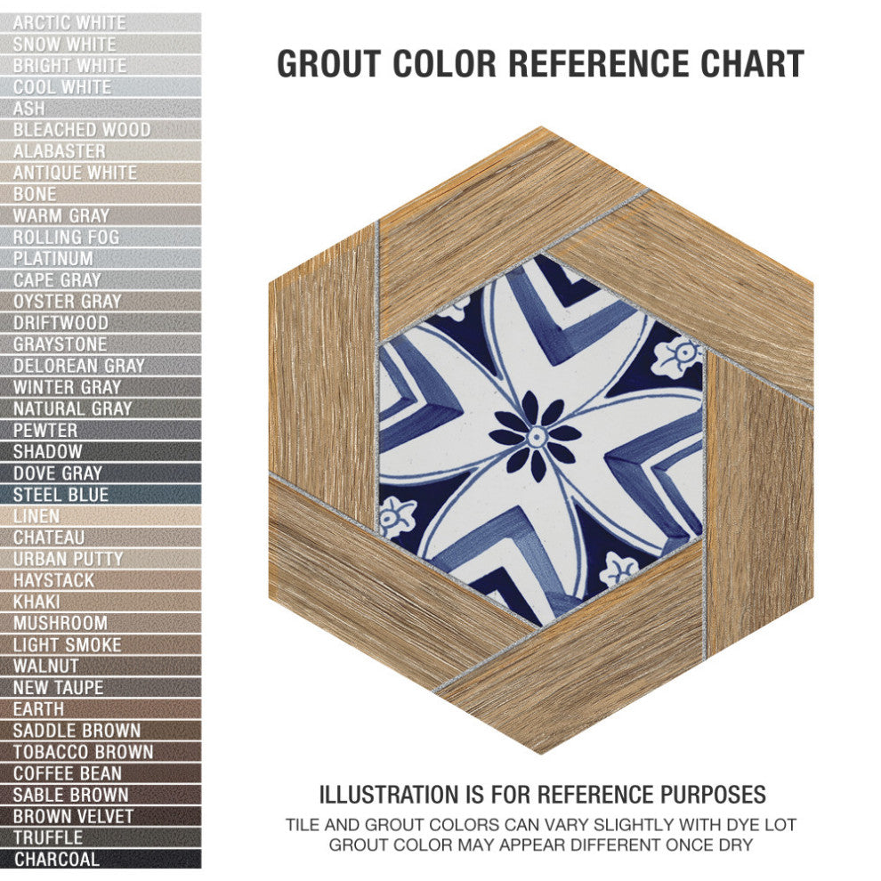 Gador Hex Porcelain Floor and Wall Tile