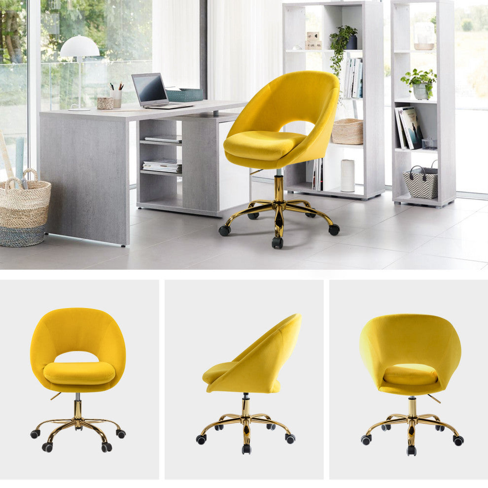 Savas Task Chair, Yellow