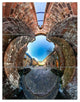 "Mont Sainte Odile Little Planet" Metal Wall Art, 3 Panels, 28"x36"