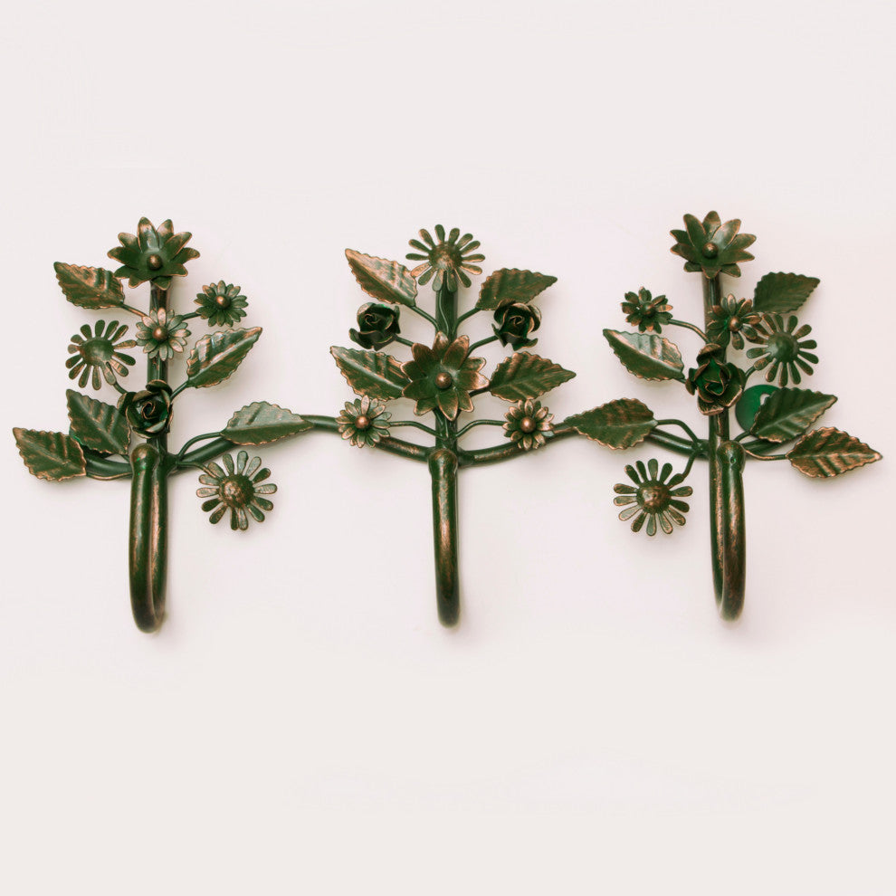 Floral Hook Rack