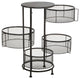 4 Bin Mesh Swivel Drawer Display