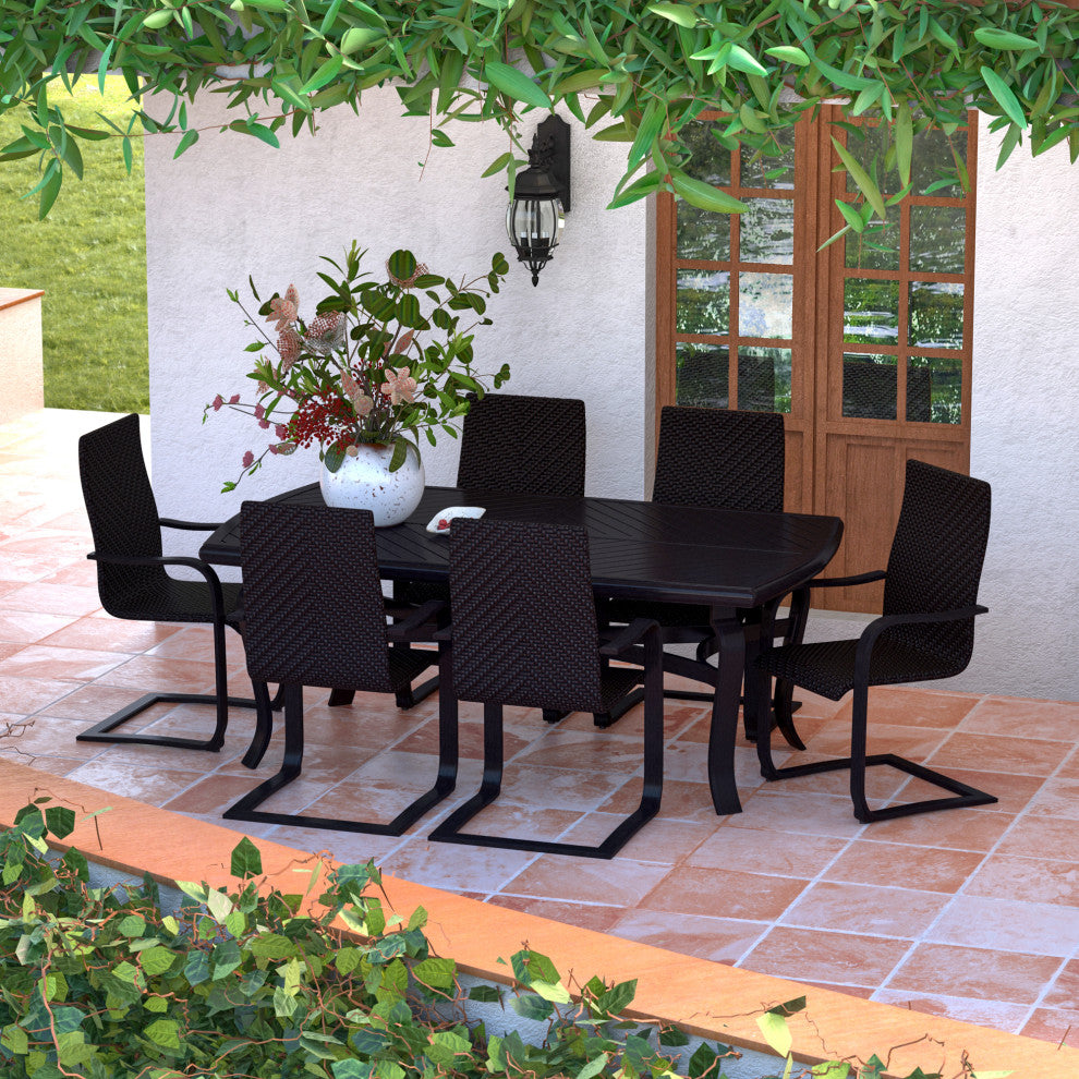 Barcelo 7 Piece Aluminum Outdoor Dining Set