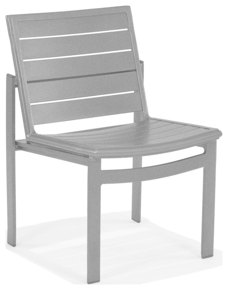Hamilton Slat Nesting Armless Dining Chair