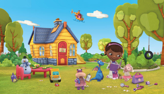 Doc Mcstuffins Mural