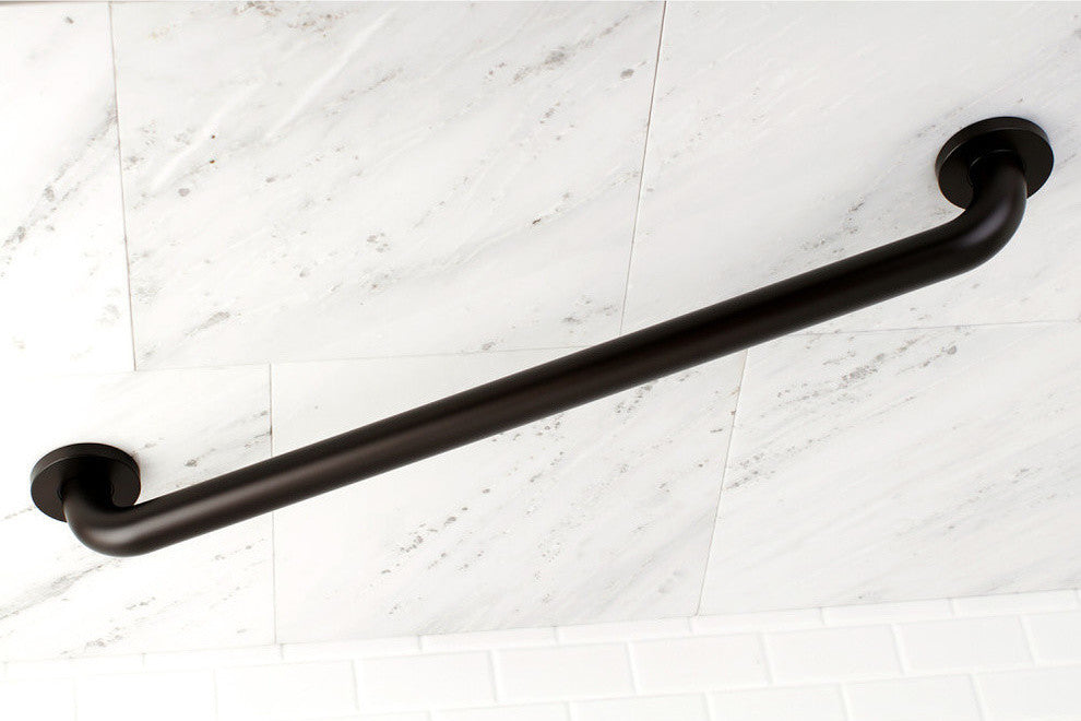 Kingston Brass 24" Decorative ADA Grab Bar, Oil Rubbed Bronze