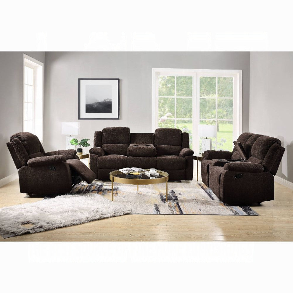 Madden Sofa, Motion, Brown Chenille