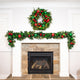 30" Lighted Christmas Wreath, Christmas Cheer