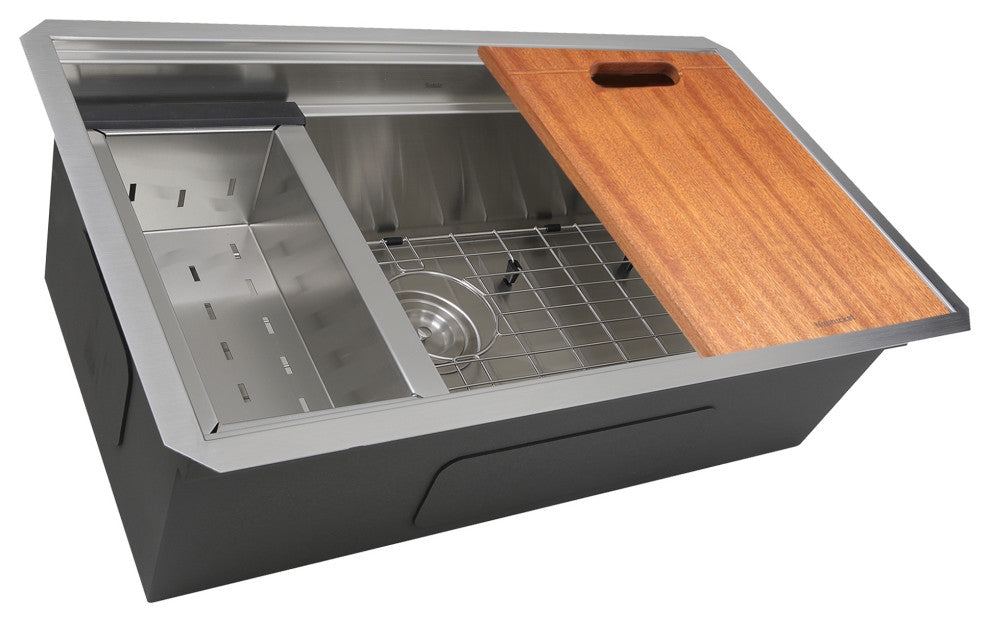 Nantucket Sinks ZR-PS-3018-16 30" Pro Series Workstation Sink