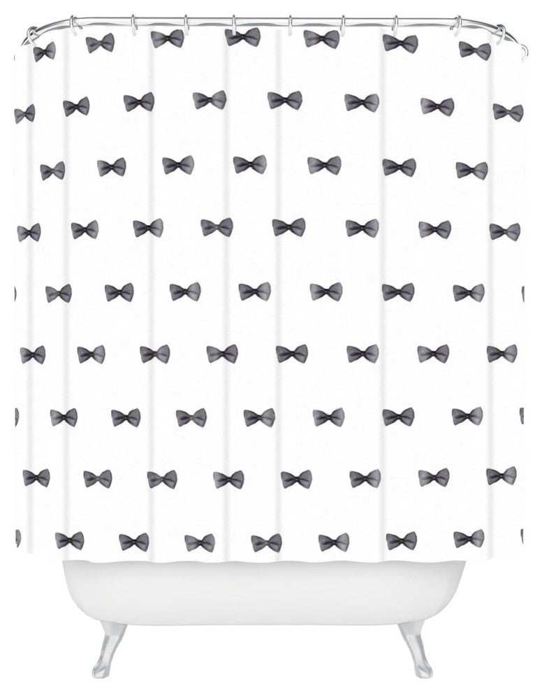 Social Proper Bows Bows Bows Shower Curtain