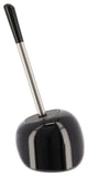 PISE Freestanding Toilet Brush and Holder Set , Black