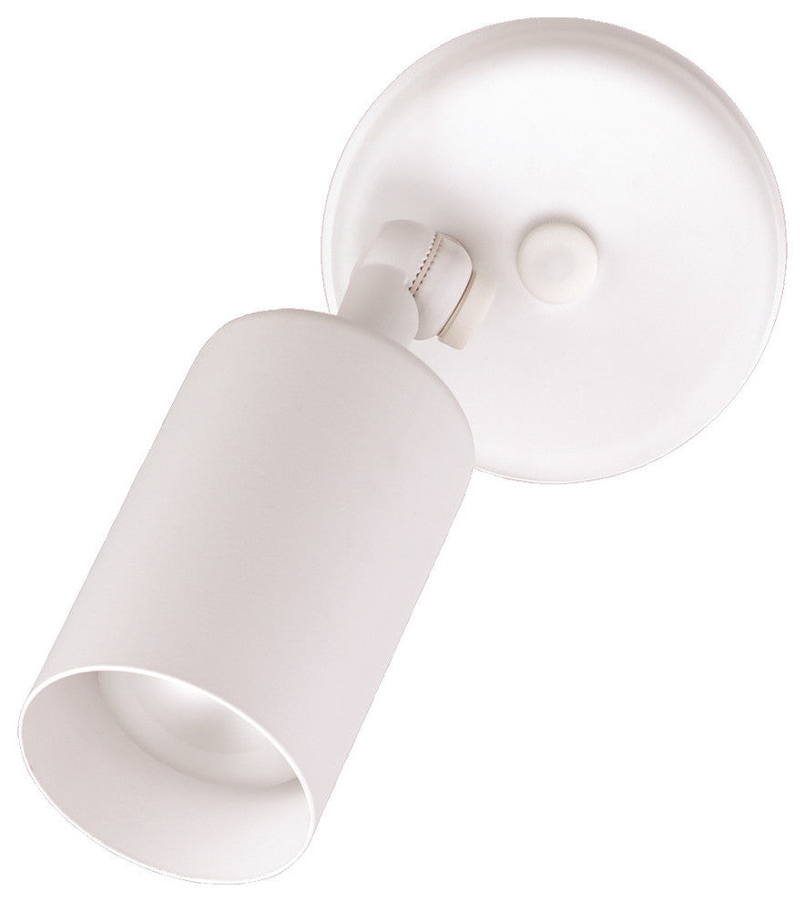 NICOR Single Cylinder Bullet Outdoor Lighting, White