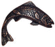 Jumping Trout Right Facing Cabinet knob, Oil Rubbed Bronze