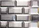 Oddysey Subway Mosaic Tile, Sample