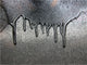 Our Original Collection  Gray Drip - 21" x 28" Premium Canvas Print