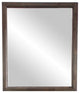 Modrest Roger Mid-century Acacia Mirror
