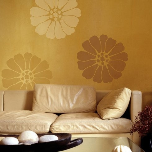 Lovely Bloom Wall Art Stencil, Small