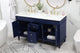 Home Living 21" Transitional Blue-Light Bathroom Vanity