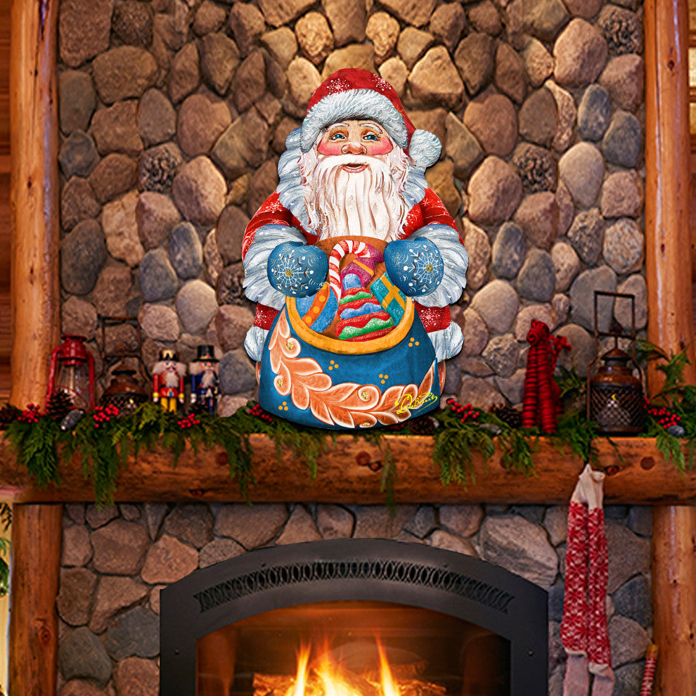 Birdie Santa Wall Hanging