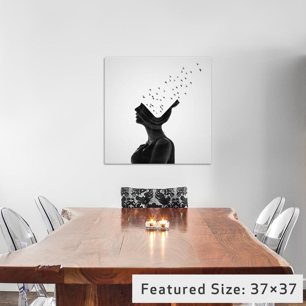 "Untitled XIII" by Erkin Demir, 37x37x1.5
