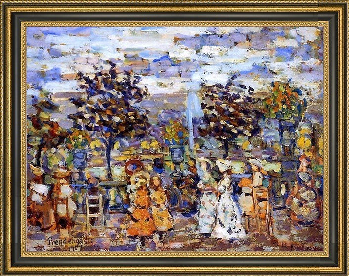Maurice Prendergast Luxembourg Gardens