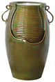 Ceramic Rippling Jar Fountain