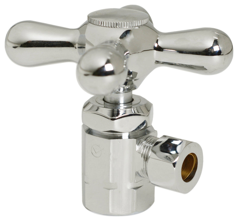 Supply Kit - 1/2" Ips X 3/8" Od X 20" Corrugated In Polished Brass, Polished Nickel