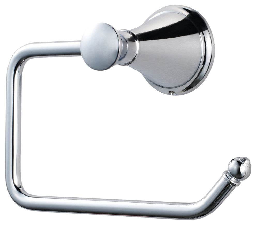 Saxton Toilet Tissue Holder, Polished Chrome