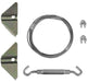 National Hardware® N192-211 Anti-Sag Gate Kit, Zinc Plated
