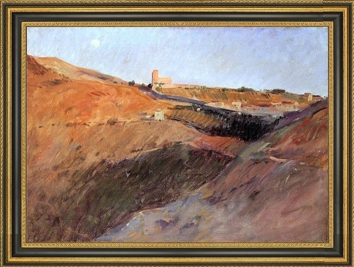 Frank Duveneck Tuscan Hills Framed Premium Canvas Print, 16"x24"