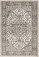 Nourison Quarry 6' x 9' Ivory Grey Farmhouse Indoor Rug