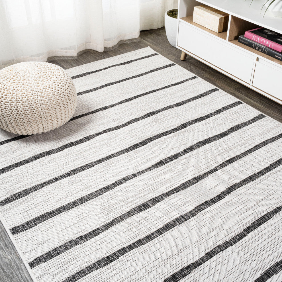 Colonia Berber Stripe Indoor/Outdoor Area Rug