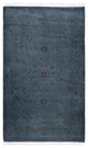 Overdyed One-of-a-Kind Hand-Knotted Area Rug Gray, 3' 2" x 5' 3"