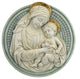 Madonna And Child Roundel