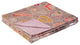 50"x70" Gray and Pink Kantha Cotton Floral Throw Blanket With Embroidery